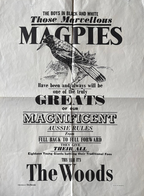 1972 Herald poster designed by artist Joe Greenberg